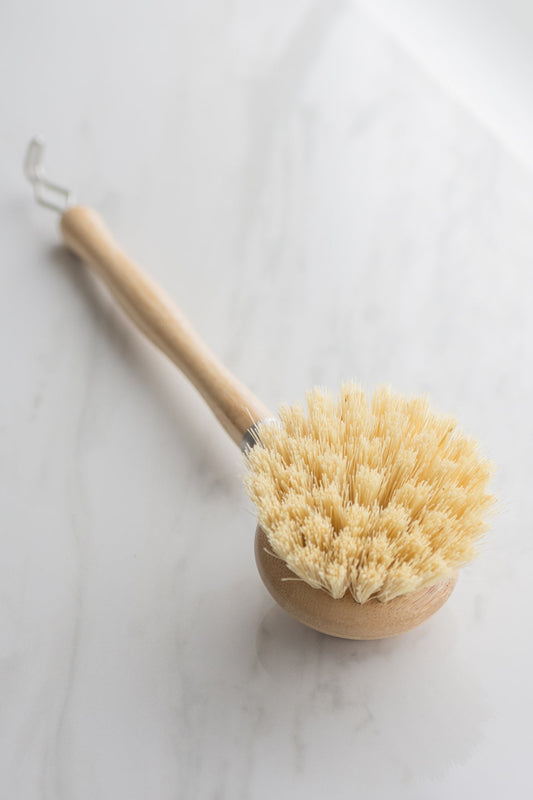 Long Handle Dish Brush with Replaceable Head